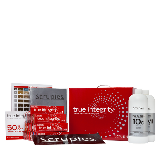 TRUE INTEGRITY Opalescent Creme Colour Salon Starter Kit